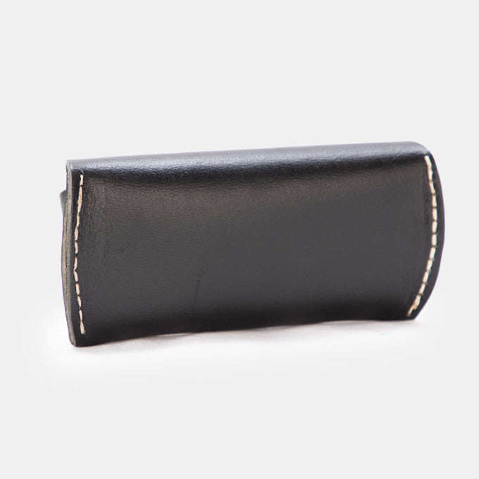 Genuine Leather Handcrafted Glasses Case with Full Flap