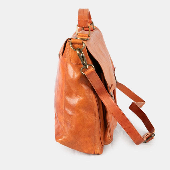Genuine Leather Laptop Bag with Detail