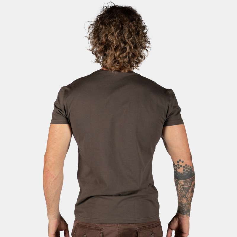 Men's Africa Main Land Printed Design T-Shirt Slim Fit
