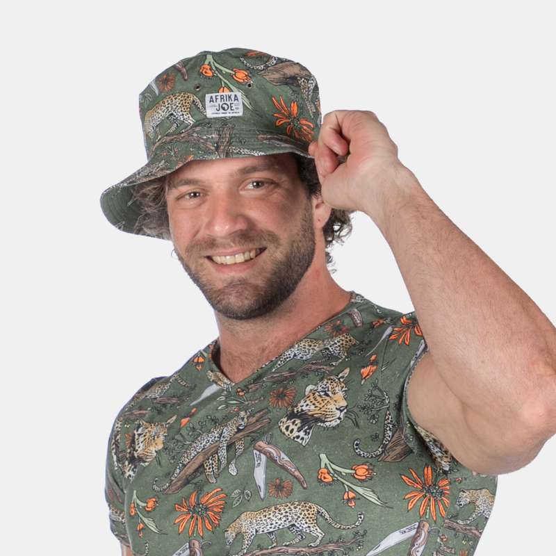 Leopard Pattern Bucket Hat