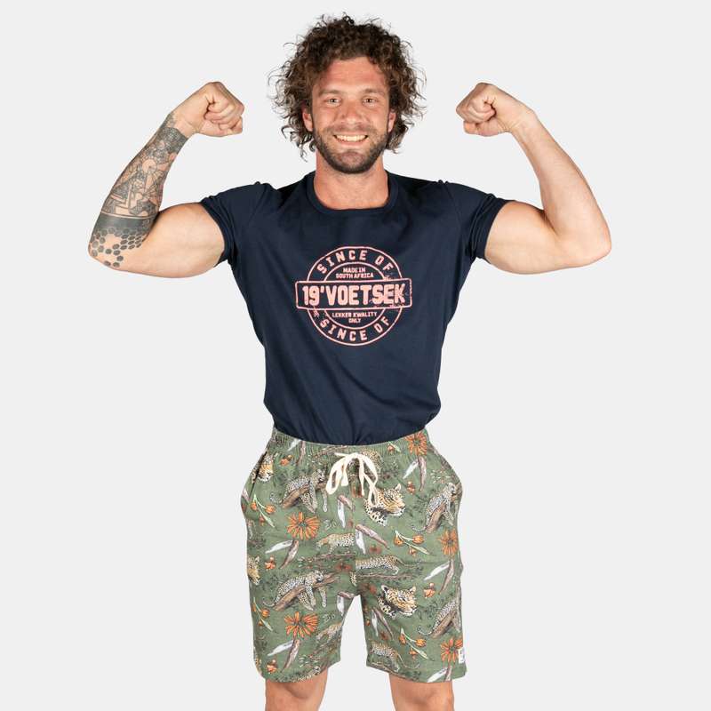 Men's Leopard Shorts