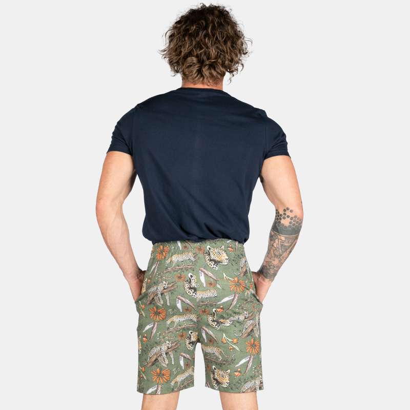 Men's Leopard Shorts