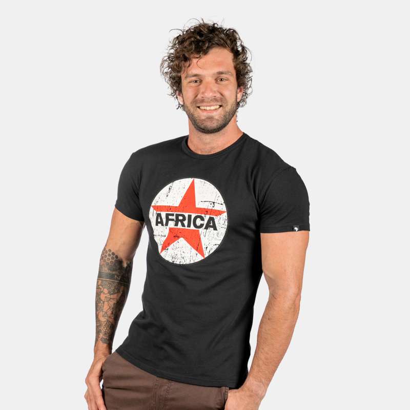 Men's Star Africa Short Sleeve T-Shirt