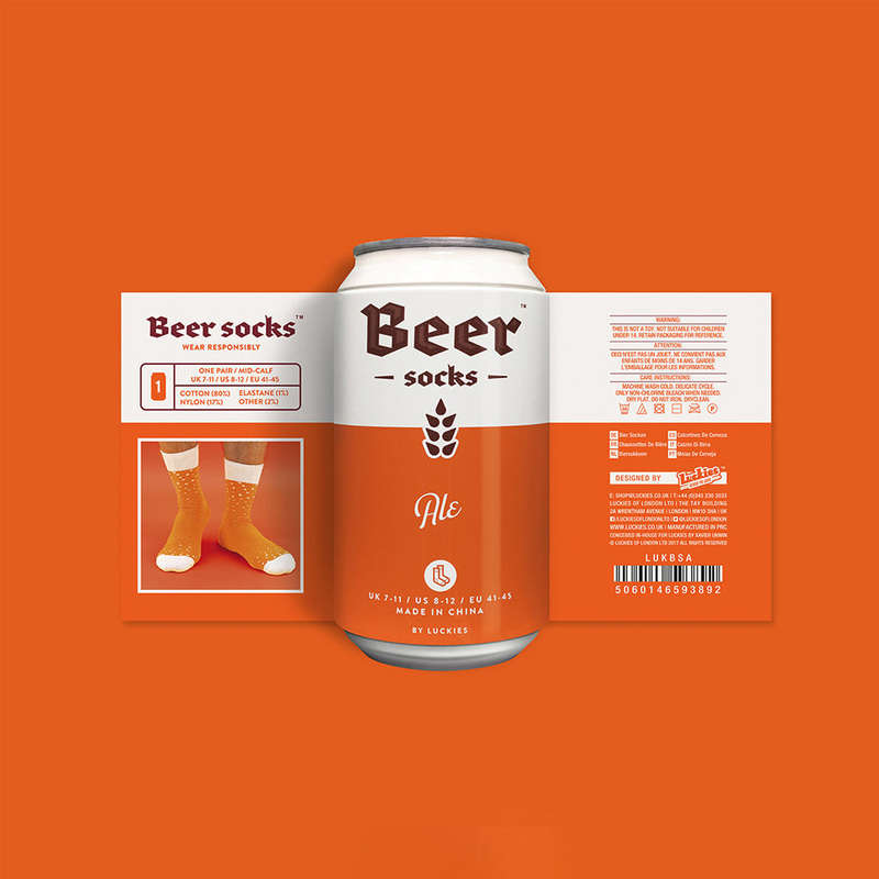 Men's Ale Beer Sox