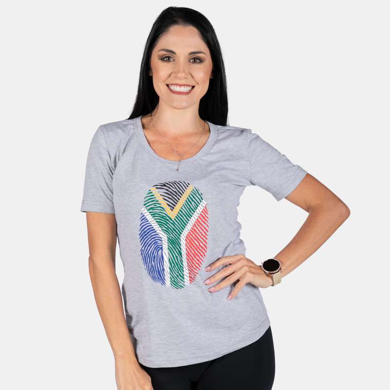 Ladies' Fingerprint ZA T-Shirt