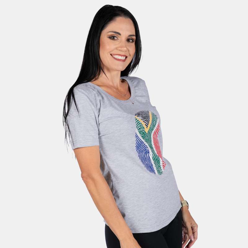 Ladies' Fingerprint ZA T-Shirt