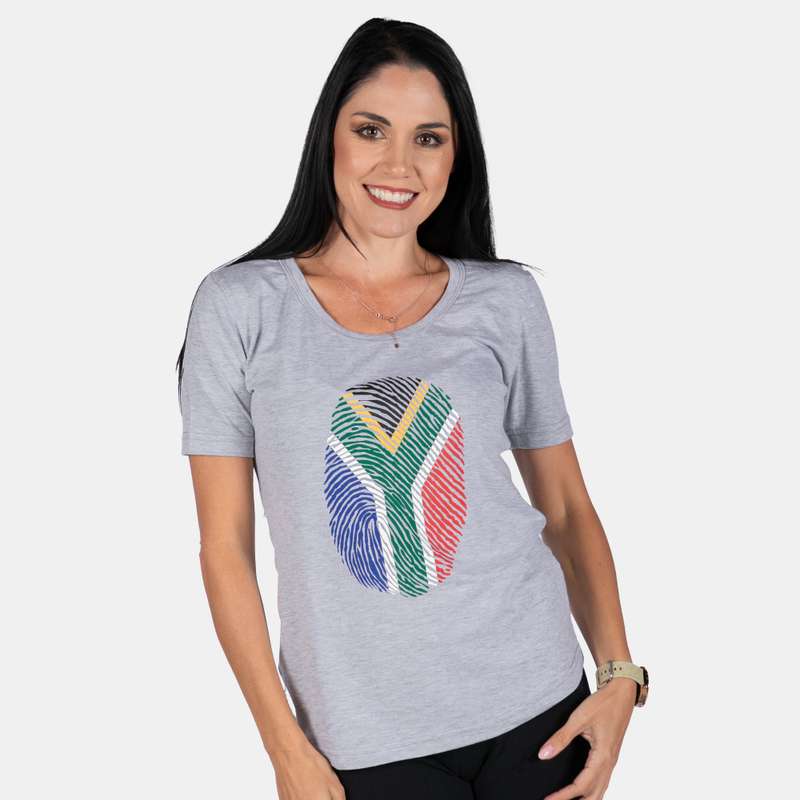 Ladies' Fingerprint ZA T-Shirt