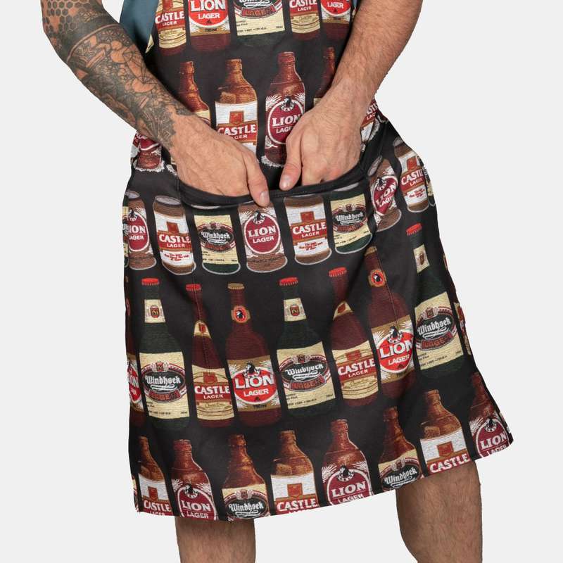 The Beer Loving Chef Apron Full Colour Print