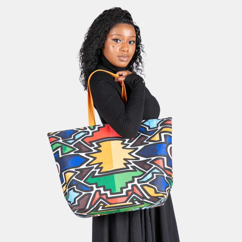 Beach Bag - Ndebele