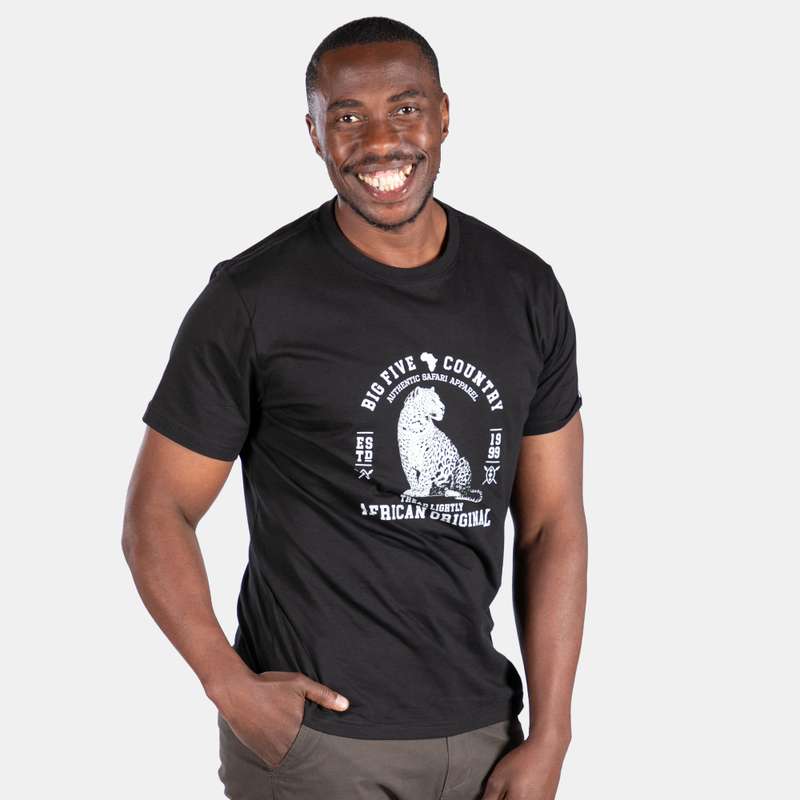 Men's Big 5 Leopard T-Shirt