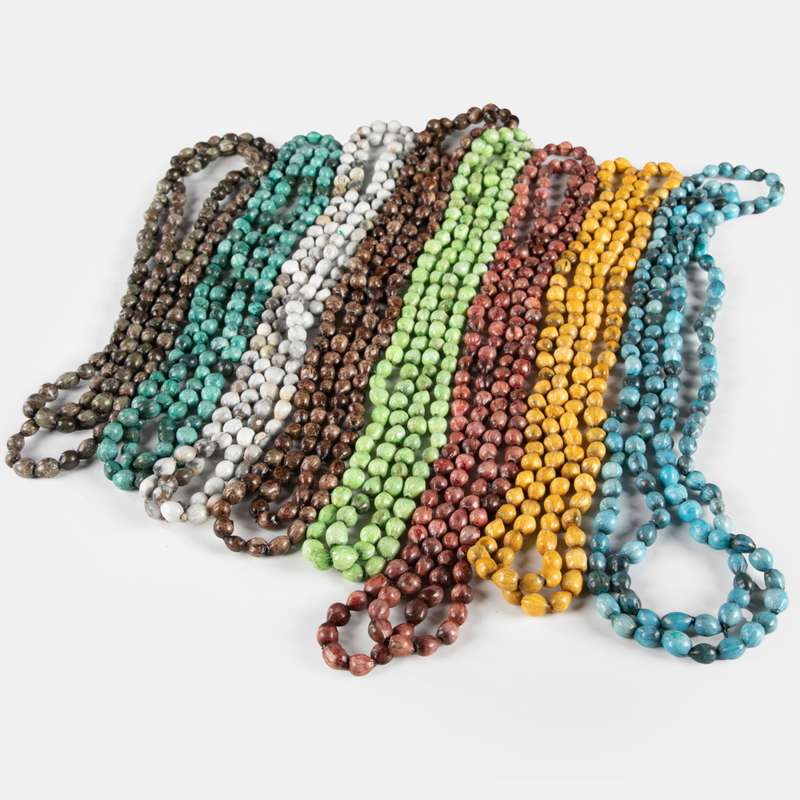 Colour Variety Teething Beads Necklace