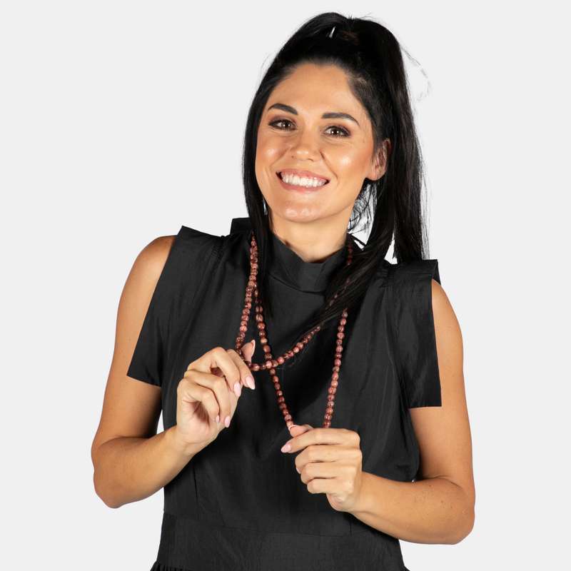 Colour Variety Teething Beads Necklace
