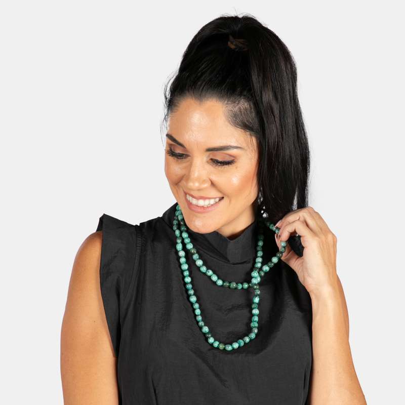 Colour Variety Teething Beads Necklace