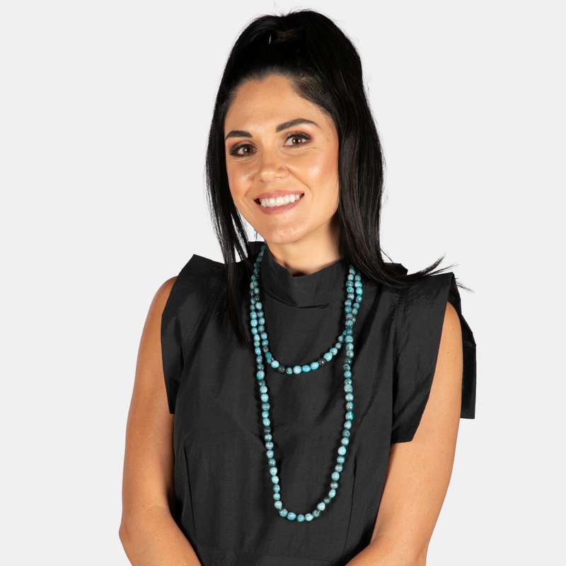 Colour Variety Teething Beads Necklace