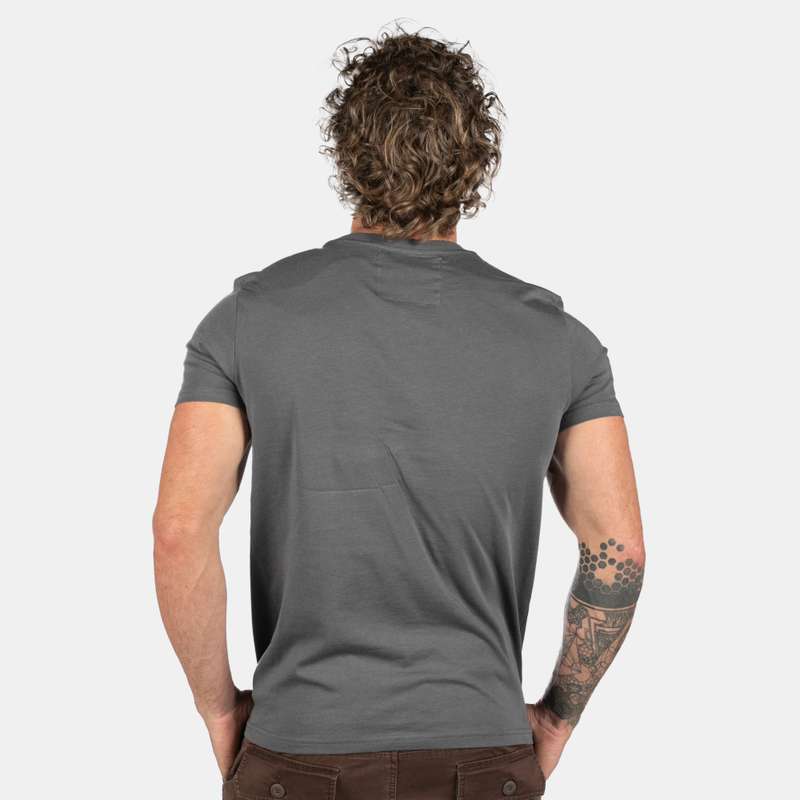 Men's Short Sleeve Table Mountain Motif T-Shirt