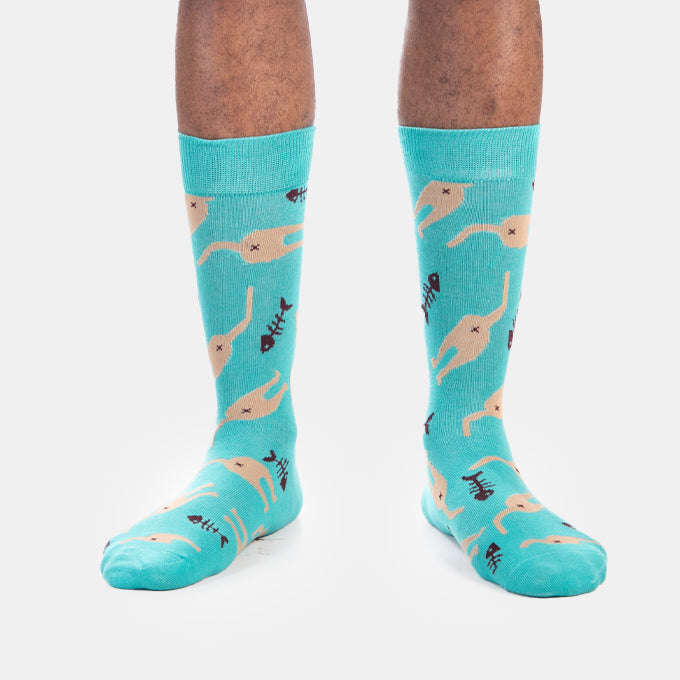 Men's Cat Butts Socks Funny Gift