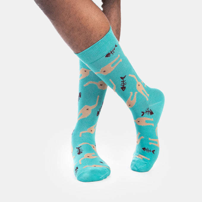 Men's Cat Butts Socks Funny Gift