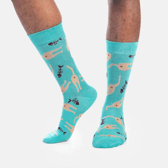 Men's Cat Butts Socks Funny Gift