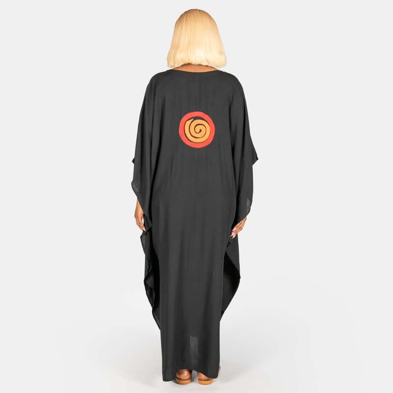 Ladies' Circle Hand Embroidered Long Kaftan