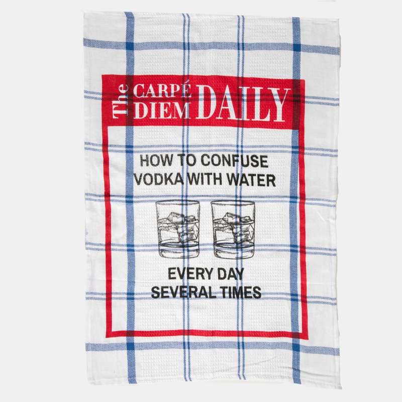 Cotton Dish Cloth Vodka