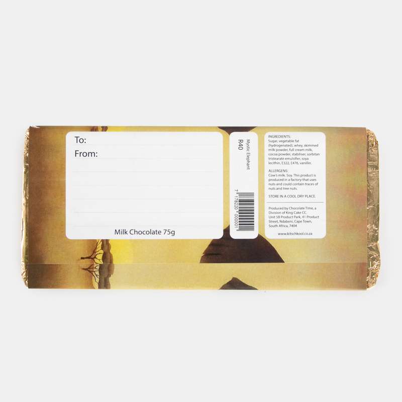 Mystic Elephant Chocolate Slab 75g