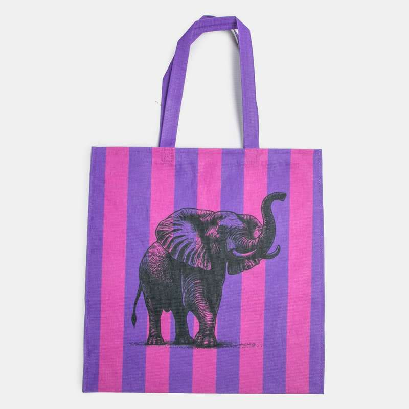 Elephant Stripe Portfolio Bag