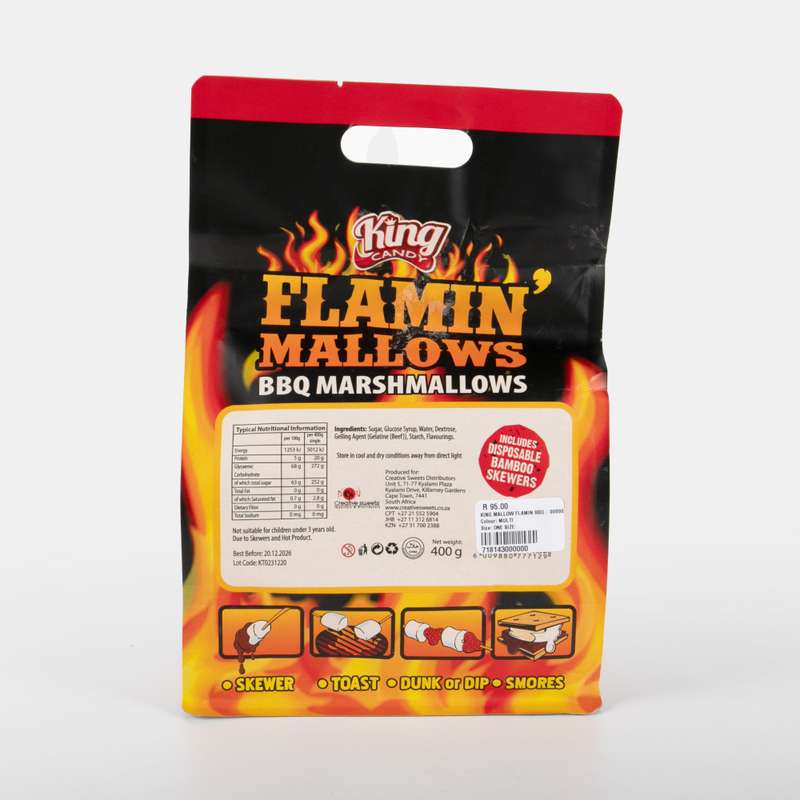 Flamin' BBQ King Size Marshmallow Sweets