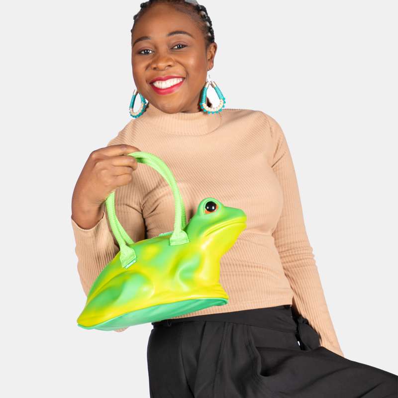 Enchanting Frog Fashion Handbag