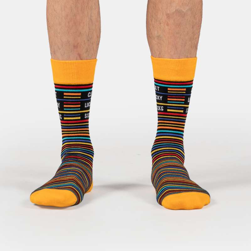 Men's Novelty Fashion Get Lucky Socks