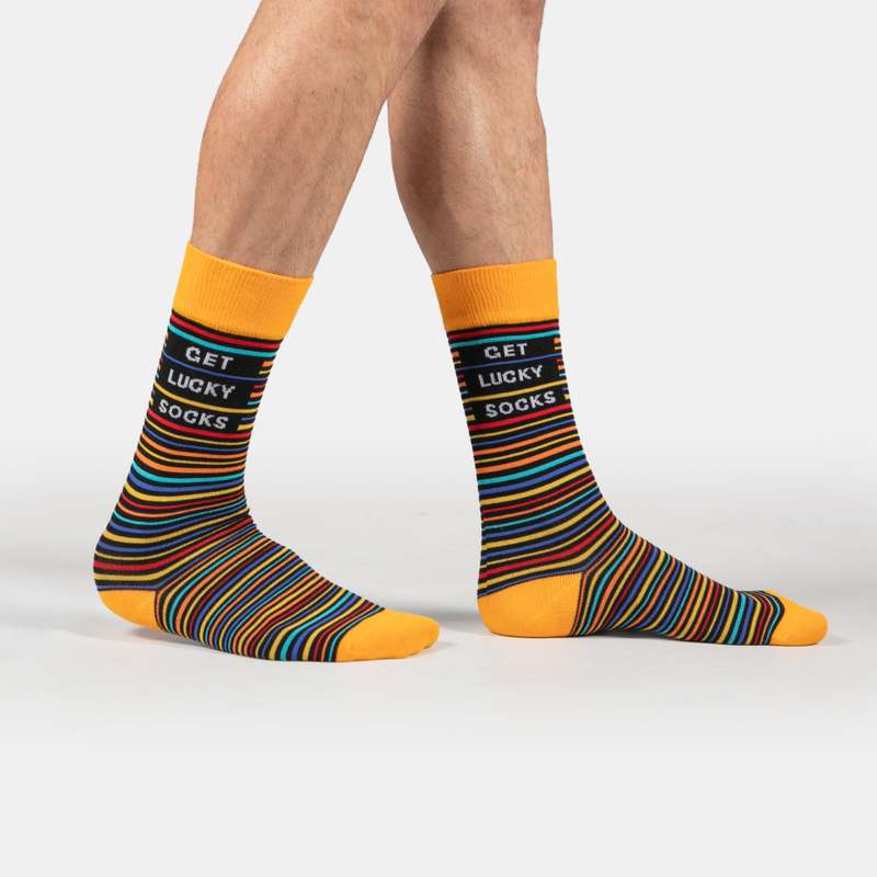 Men's Novelty Fashion Get Lucky Socks