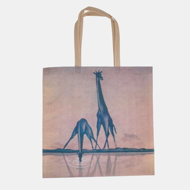 Safari Giraffe Portfolio Recycled Bag For All Uses