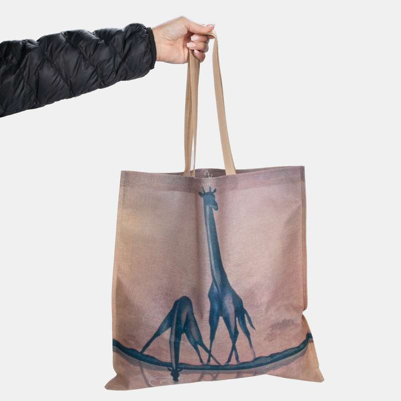 Safari Giraffe Portfolio Recycled Bag For All Uses