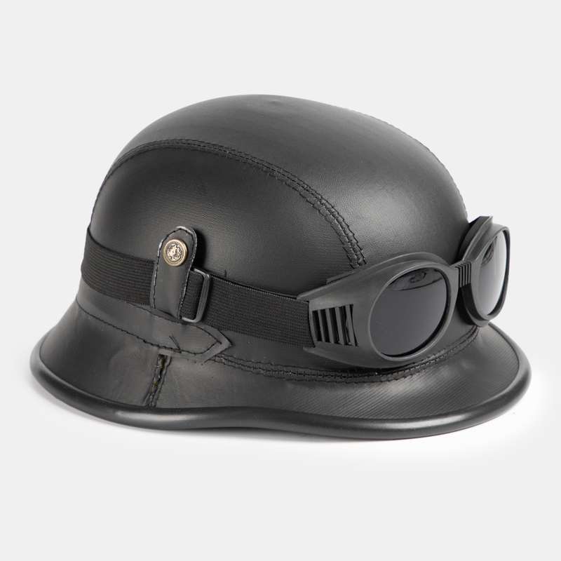 Vintage Helmet and Goggle Set