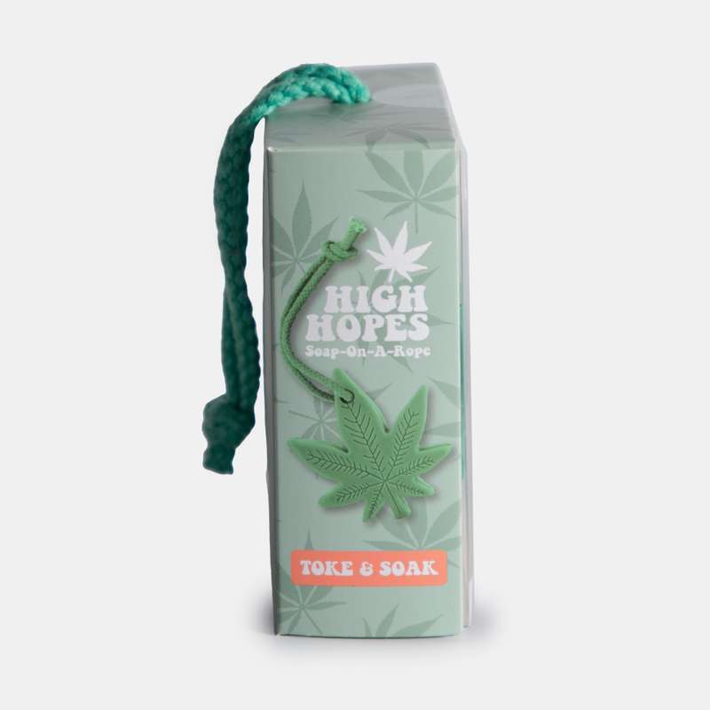 Fun Gift High Hopes Weed Soap On A Rope Shower Time