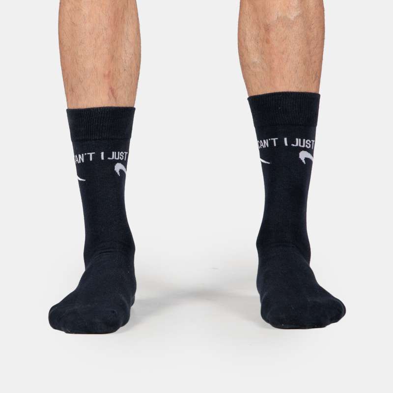 Men's Novelty I Just Can't Socks