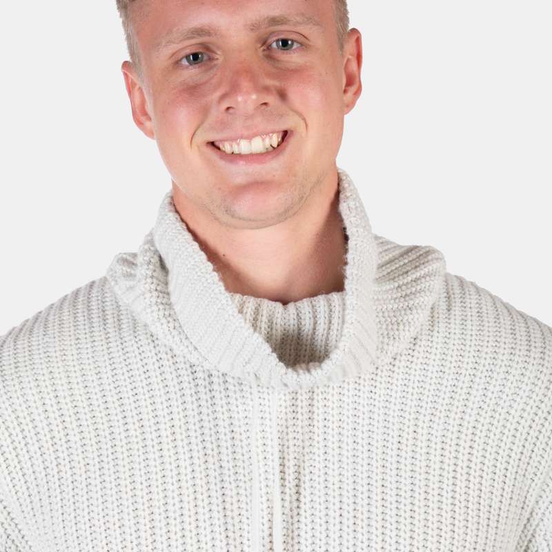 Men's Versatile Colour Thick Ribbed Knit Ryan Jersey