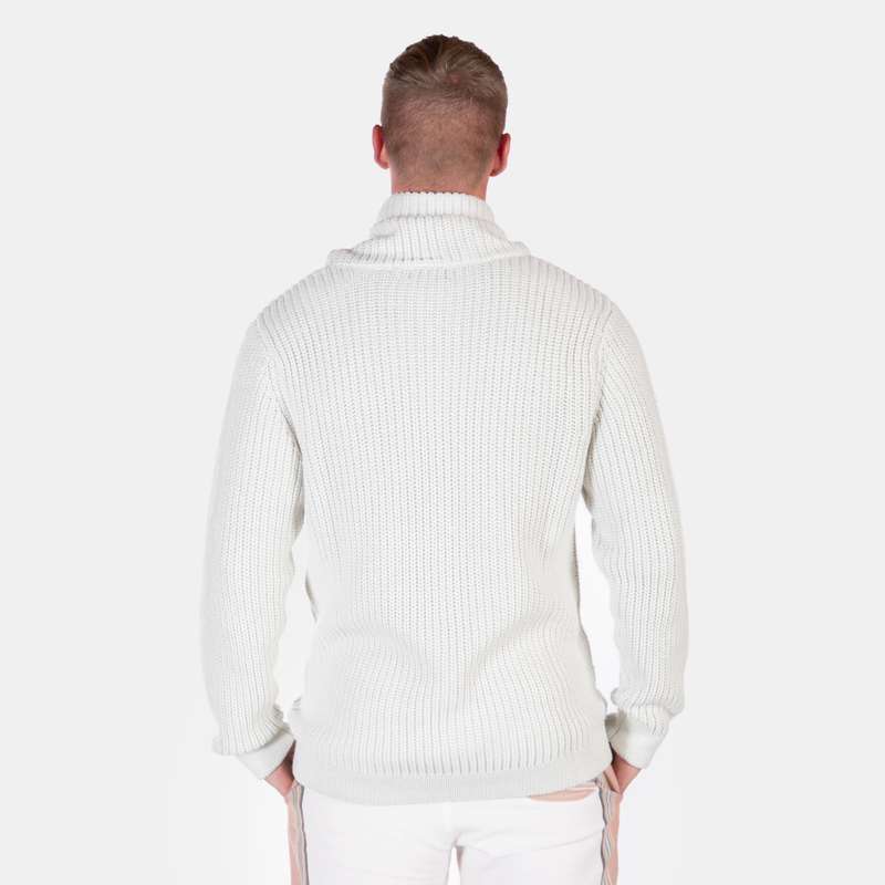 Men's Versatile Colour Thick Ribbed Knit Ryan Jersey