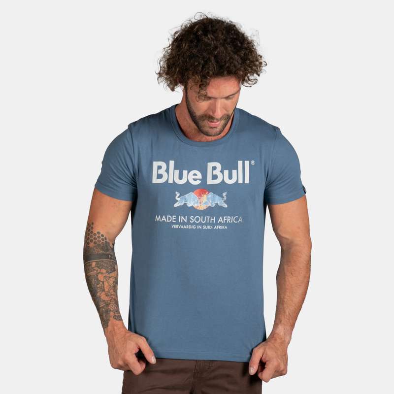 Men's Blue Bull T-Shirt