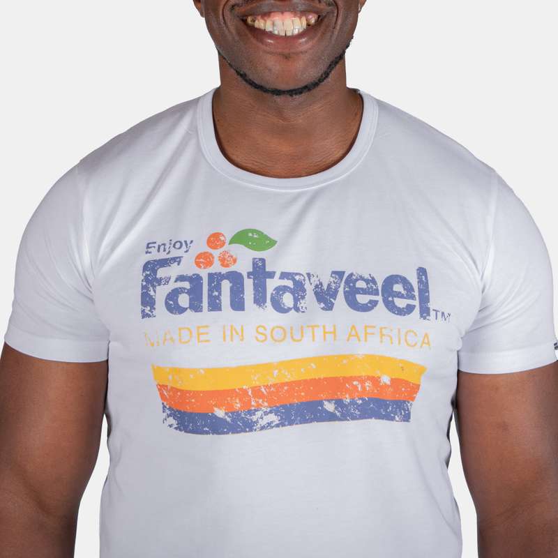 Men's Fantaveel Soda Drink Retro Design Short Sleeve T-Shirt