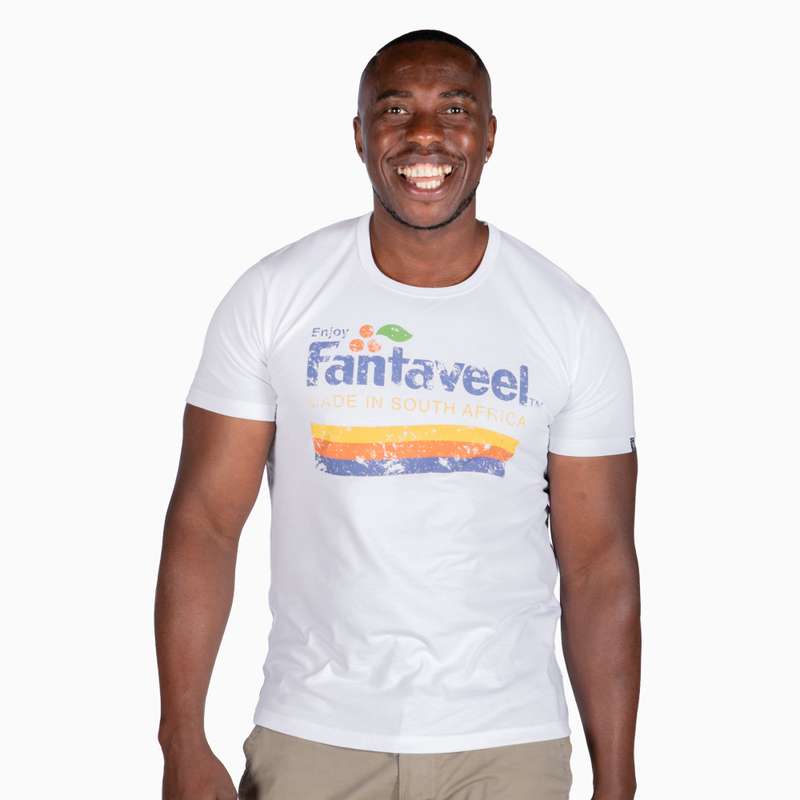 Men's Fantaveel Soda Drink Retro Design Short Sleeve T-Shirt