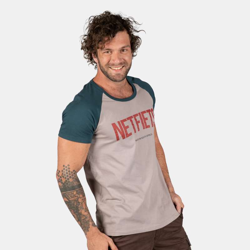 Men's Short Sleeve Netfiets Parody T-Shirt