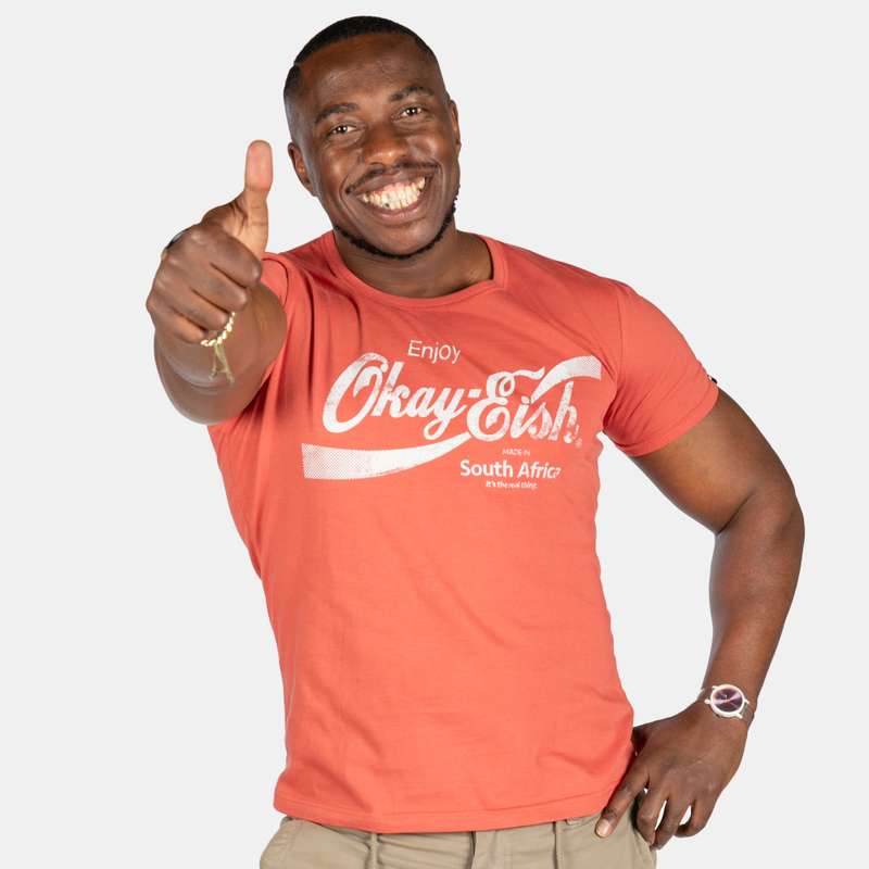 Men's Enjoy Okay-Eish Short Sleeve T-Shirt