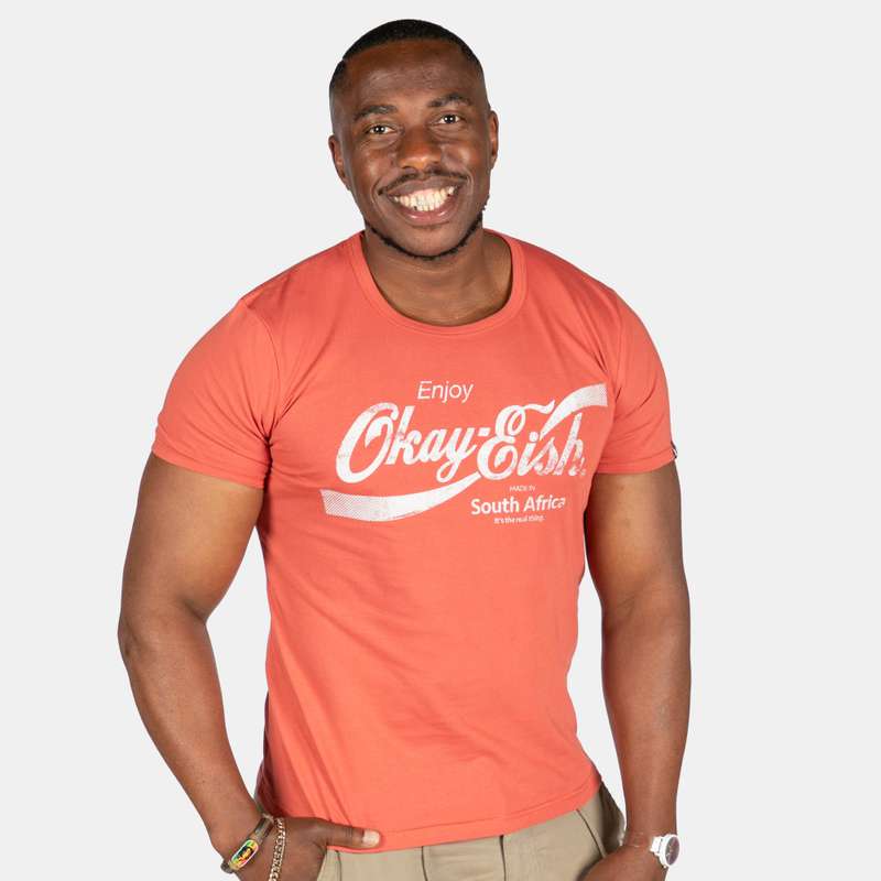 Men's Enjoy Okay-Eish Short Sleeve T-Shirt