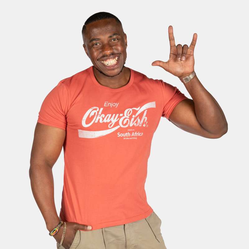 Men's Enjoy Okay-Eish Short Sleeve T-Shirt