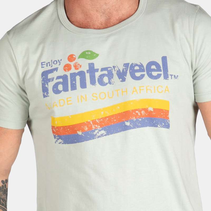 Men's Fantaveel Soda Drink Retro Design Short Sleeve T-Shirt