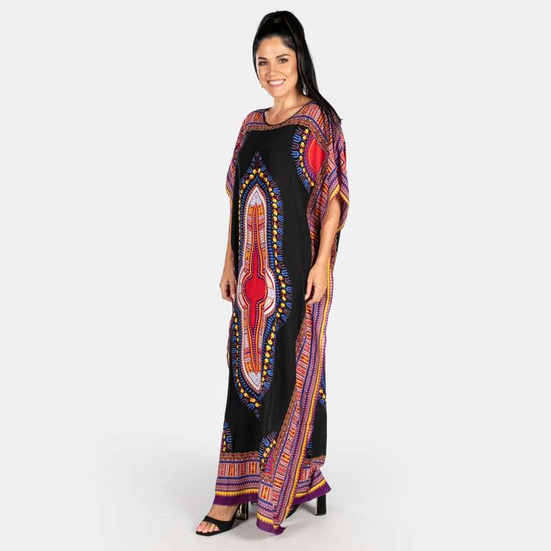African Dashiki Printed Kaftan