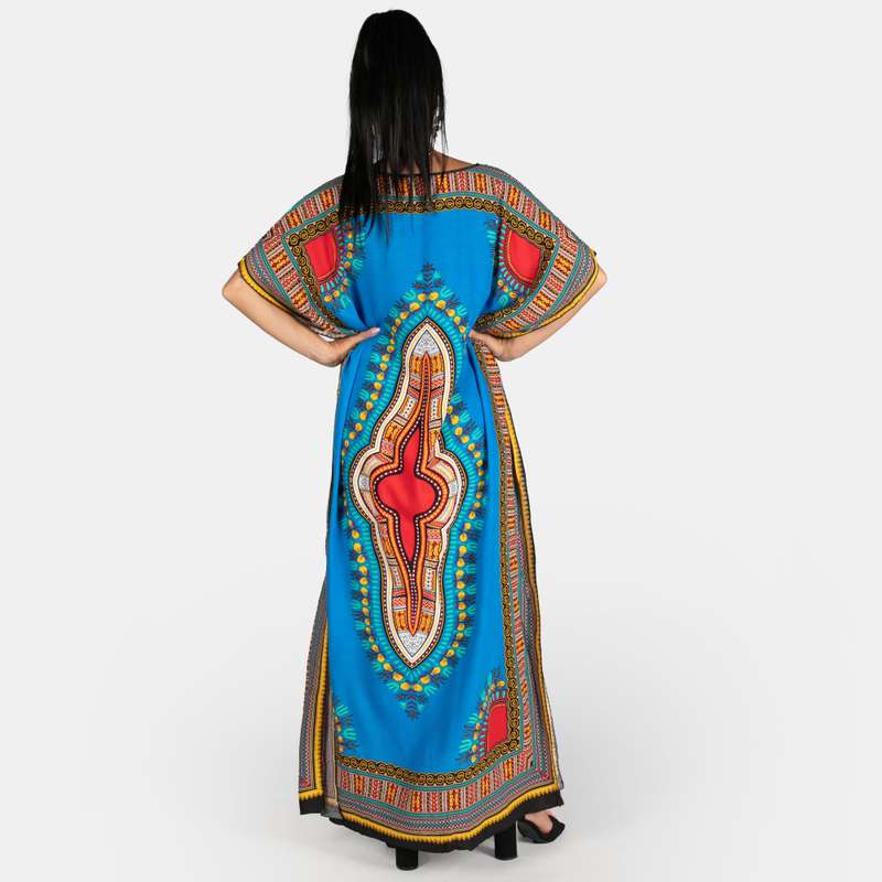 African Dashiki Printed Kaftan