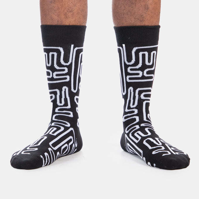Men's Kakste Geskenk Socks Afrikaans Soft
