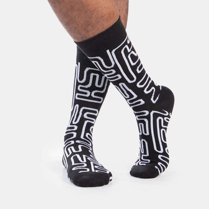 Men's Kakste Geskenk Socks Afrikaans Soft