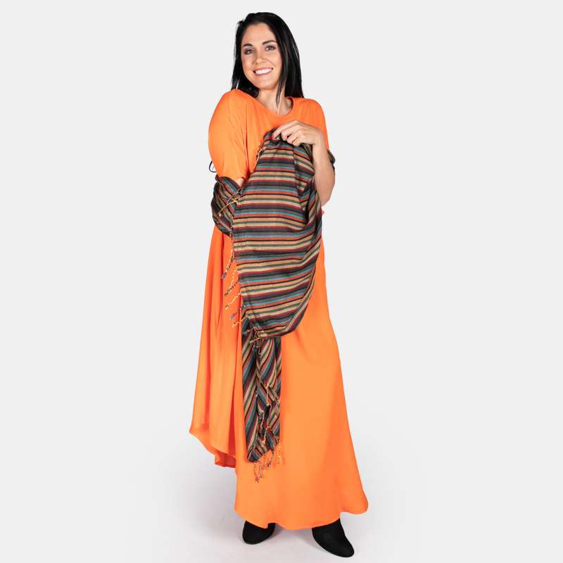 Thin Stripe Scarf